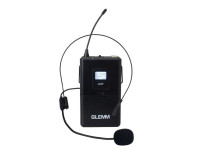 Glemm   Microfone Cabeça s/ Fios (2 unid) + Receptor UHF